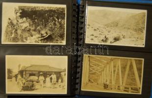 Sulkowky Zoltán és Barthy Gyula motorosok 1931-1937 közötti föld körüli útjának emlékei: sok száz da...