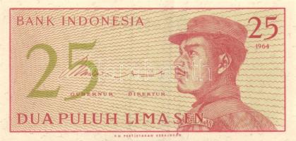 Indonézia 6db klf modern bankjegy T:I