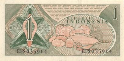 Indonézia 6db klf modern bankjegy T:I