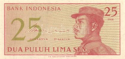 Indonézia 6db klf modern bankjegy T:I