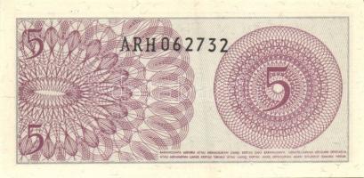 Indonézia 6db klf modern bankjegy T:I