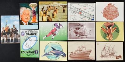 920 db román kiadású használatlan modern motívum képeslap, több példányos tétel