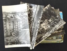 Erdély 167 db városképes lap, 3/4 része kisméretű fekete-fehér lap az 50-60-as évekből