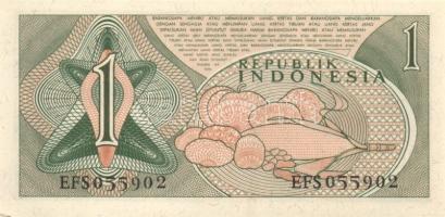 Indonézia 1961. 1R (3x) + 1984. 100R (3x) T:I