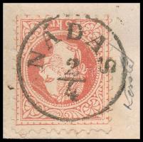 1869 5kr on domestic cover "NÁDAS" - POZSONY" Ex Ryan 1869 5kr távolsági levélen &quo...