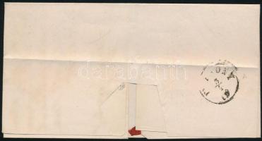 1869 5kr on domestic cover "NÁDAS" - POZSONY" Ex Ryan 1869 5kr távolsági levélen &quo...