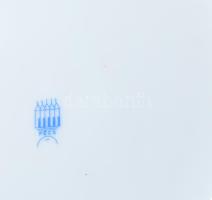 Zsolnay nagy méretű népies mintás váza. Matricás, jelzett, kis kopással, m: 30 cm