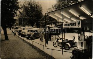 Budapest XIV. Budapesti Ipari Vásár, cseh járműkiállítás, Motoimport MF. Képzőművészeti Alap