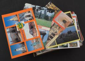 MAGYARORSZÁG - 190 db MODERN megíratlan város képeslap / HUNGARY - 190 modern unused town postcards