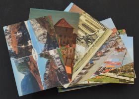 100 db MODERN külföldi város képeslap / 100 modern foreign town postcards