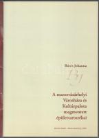 Bónis Johanna: A marosvásárhelyi Városháza és Kultúrpalota megmentett épülettartozékai. Marosvásárhe...
