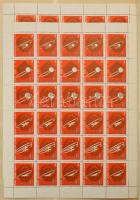 Néhány száz osztrák és magyar bélyeg 24 lapos (osztott oldalak) nagy rendező berakóban