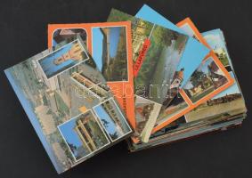 MAGYARORSZÁG - 100 db MODERN város képeslap / HUNGARY - 100 modern town postcards