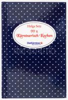 Helga Setz: 99 x Kärntnerisch Kochen. [99x karintiai étel.] Klagenfurt, 1998, Verlag Johannes Heyn, 123+5 p. Német nyelven. Kiadó kartonált papírkötés.