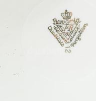 Bavaria modernista pralinékínáló szett, jelzett, kopással, d: 19 cm