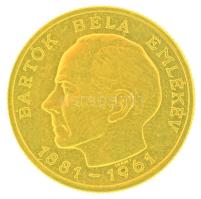 1961. 50Ft Au "Bartók Béla" (3,87g/0.986/19mm) T:AU (eredetileg PP), kis karc Hungary 1961. 50 Forint Au "Béla Bartók" (3,87g/0.986/19mm) C:AU (originally PP), small scratch Adamo EM14