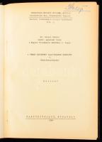 Geleji Sándor: A fémek képlékeny átalakításának elmélete I-II. köt. (Képlékenységtan.) Kézirat. Nehézipari Műszaki Egyetem, Miskolc Kohómérnöki Kar, Szakmérnöki Tagozat - Mérnöki Továbbképző Intézet kiadványa NK. 1., NK 12. Bp., 1964., Tankönyvkiadó, 331 p.; 192 p. A szerző, Geleji Sándor (1898-1967), a csepeli Weiss Manfréd Művek igazgatójának (1945-49), kétszeres Kossuth-díjas professzornak a névbejegyzéseivel a címlapokon. Megjelentek 278 és 268 példányokban. Átkötött egészvászon-kötések, jó állapotban. Rendkívül ritka!