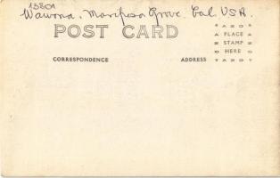 Mariposa Grove, Yosemite National Park (California); Wawona Tree, also known as the Wawona Tunnel Tr...