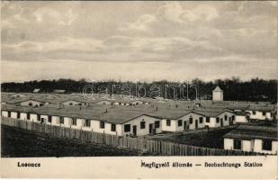 Losonc, Lucenec; Megfigyelő állomás / Beobachtungs Station / military observation station (EB)