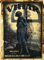 Medveczky Bella: Vihar. Bp., Pallas. A borítókép Gebhardt grafikája. Kiadói papírkötés, viseltes állapotban.