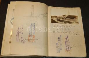 Sulkowky Zoltán és Bartha Gyula motorosok 1931-1937 közötti föld körüli útjának emlékei: Az út során...