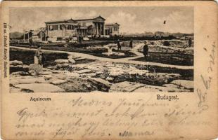 1902 Budapest III. Aquincum, Óbuda, romok. Divald Károly 130. sz. (EB)