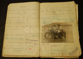 Sulkowky Zoltán és Bartha Gyula motorosok 1931-1937 közötti föld körüli útjának emlékei: Az út során...