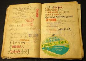 Sulkowky Zoltán és Bartha Gyula motorosok 1931-1937 közötti föld körüli útjának emlékei: Az út során...