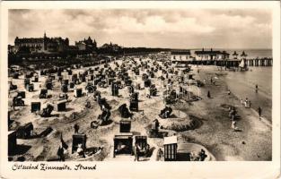 Zinnowitz, Strand / beach, cabins (EK)