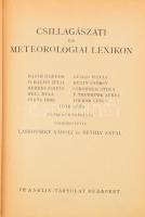 Lassovszky-Réthly: Csillagászati és meteorológiai lexikon, Franklin Társulat kiadása, Bp., szövegközti ábrákkal, kiadói félvászon kötésben, ex librissel. 236 p.