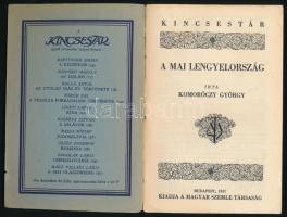 Komoróczy György: A mai Lengyelország. Kincsestár 23. szám. Bp., 1937, Magyar Szemle Társaság. Kiadó...