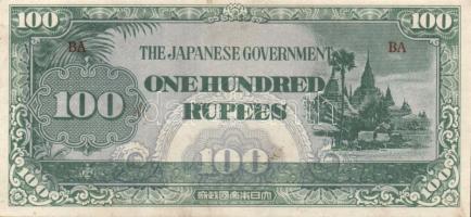 Ázsia-Óceánia/japán megszállás/II.vh. 1940-es évek 9db (8klf) bankjegy T:I,II,III+