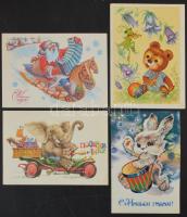 Több mint 100 használatlan modern szovjet üdvözlőlap