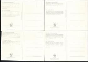 St. Lucia 1987 (4 pcs) St. Lucia 1987 (4 db)