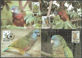 St. Lucia 1987 (4 pcs), St. Lucia 1987 (4 db)