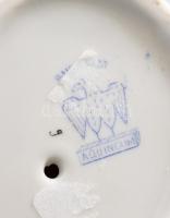 Aquincum kakas. Jelzett, kézzel festett, hibátlan, m: 16,5 cm