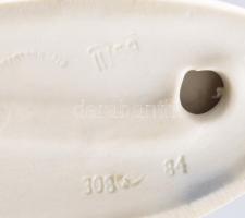 Csehszlovák őz figura, jelzett, hibátlan, 10x13 cm