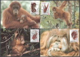 Indonézia 1989 (4 db), Indonesia 1989 (4 pcs)