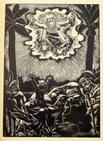 Dallos Hanna (1907-1944): Miatyánk. Dallos Hanna 10 eredeti fametszete. Bp., [1933], Kir. M. Egyetem...