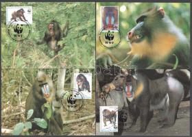 Egyenlítői Guinea 1991 (4 db), Equatorial Guinea 1991 (4 pcs)