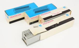 Utazás témájú diapozitívok: Pozsony, Hajdúszoboszló, 4 dobozban összesen kb. 140 db dia, 5x5 cm méretben