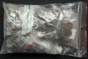 Német 3. Birodalom 1,8 kg vegyes váltópénz T:vegyes