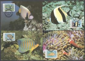 Maldives 1986 (4 pcs), Maldív-szigetek 1986 (4 db)