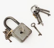 Régi lakat és régi kulcsok