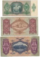 1930. 100P + 1932. 50P + 1936. 10P T:F