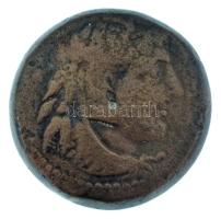 Ptolemaida Egyiptom Kr.e. ~III. század AE26 bronz (11,42g) T:VF,F Ptolemaic Egypt ~3rd Century BC AE26 bronze "PTOLEMAIOU BASILEWS" (11,42g) C:VF,F