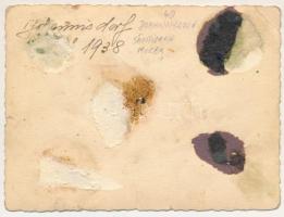 1938 Szentivány, Johannisdorf, Santioana; látkép / general view. photo (Rb)