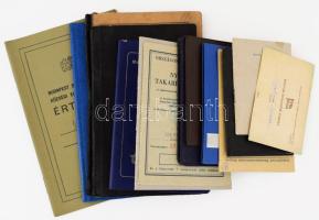 Vegyes igazolvány tétel, közte útlevéllel