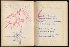 Weöres Sándor. Magyar etűdök. Száz kis énekszöveg. 2006, Tericum Kiadó. Kiadói kartonált kötés, jó á...