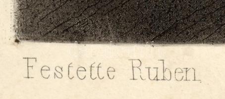 Ruben festménye után, Hanfstaengl után: Columbus (Kolumbusz). Amerika felfedezése. A Pesti Mű-Egyesü...